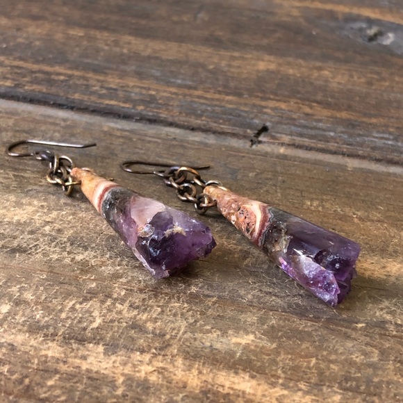 Amethyst Earrings - Picture 5 of 8
